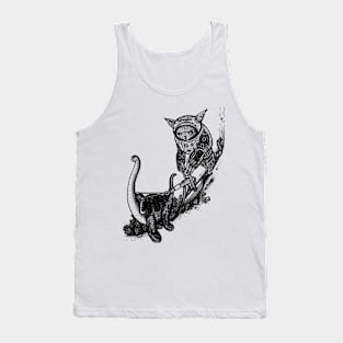 Citycrusher with dinosaur  - Crushing cities - Tank Top